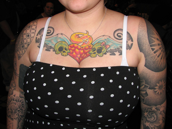 Tattoos by Rick 12th annual International Tattoo Convention held in Green B