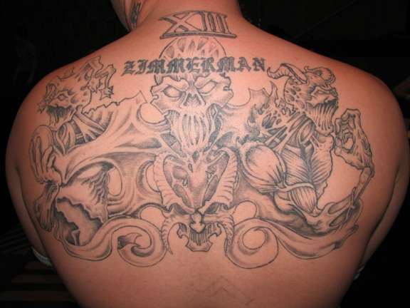 Tattoos by Rick 12th annual International Tattoo Convention held in Green B