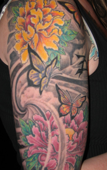 Tattoos by Rick 12th annual International Tattoo Convention held in Green B