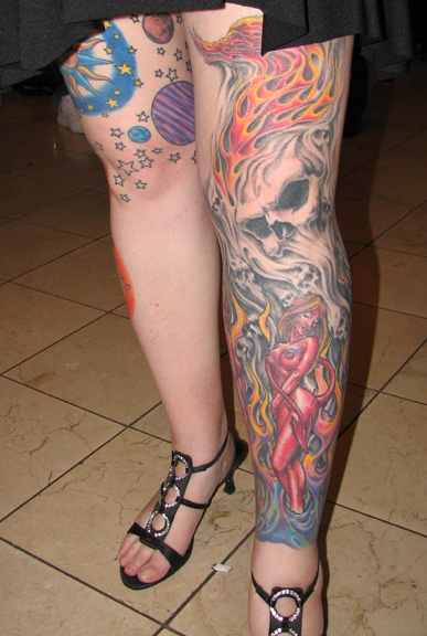 Tattoos by Rick 12th annual International Tattoo Convention held in Green B