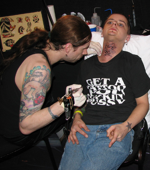 Tattoos by Rick 12th annual International Tattoo Convention held in Green B