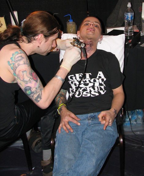 Tattoos by Rick 12th annual International Tattoo Convention held in Green B
