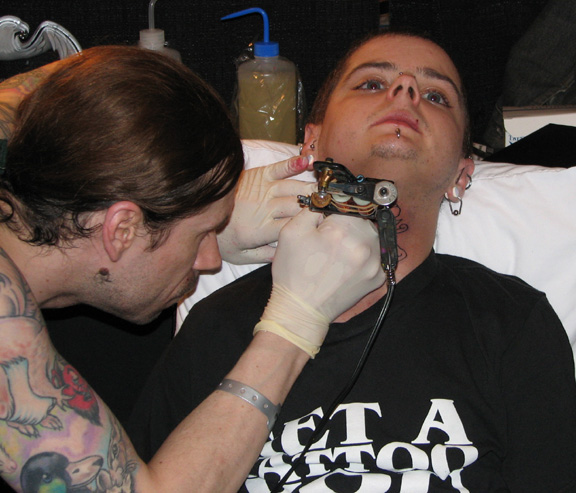 Tattoos by Rick 12th annual International Tattoo Convention held in Green B