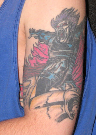 Tattoos by Rick 12th annual International Tattoo Convention held in Green B