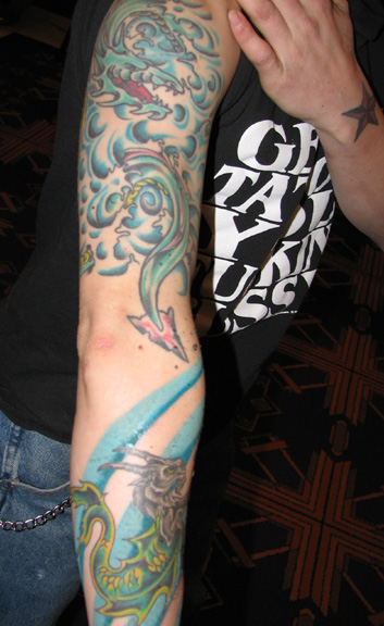Tattoos by Rick 12th annual International Tattoo Convention held in Green B