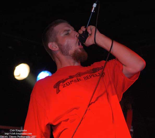 40 oz Fist,  The Rave Bar, Milwaukee WI, July 28, 2007.