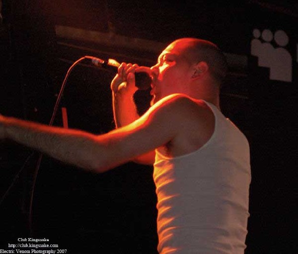 40 oz Fist,  The Rave Bar, Milwaukee WI, July 28, 2007.