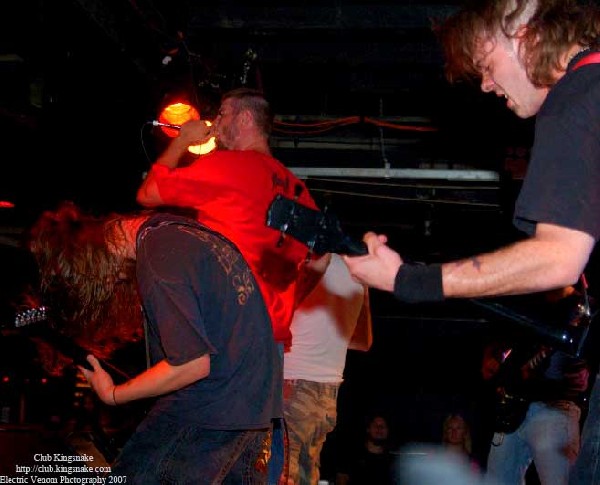 40 oz Fist,  The Rave Bar, Milwaukee WI, July 28, 2007.