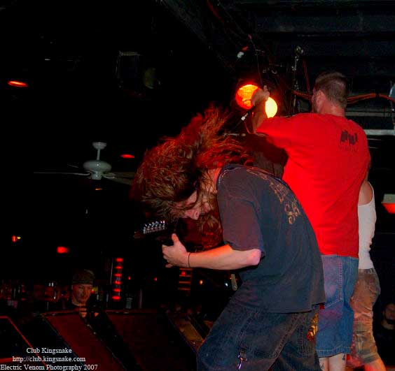 40 oz Fist,  The Rave Bar, Milwaukee WI, July 28, 2007.