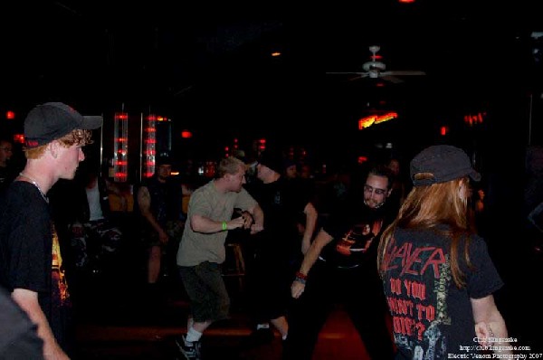 40 oz Fist,  The Rave Bar, Milwaukee WI, July 28, 2007.