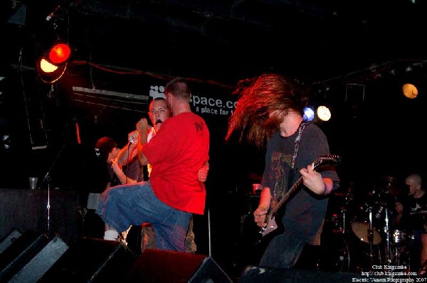 40 oz Fist,  The Rave Bar, Milwaukee WI, July 28, 2007.