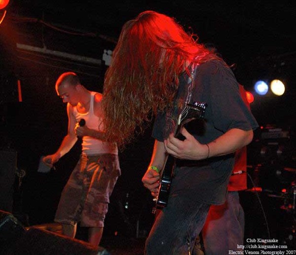 40 oz Fist,  The Rave Bar, Milwaukee WI, July 28, 2007.