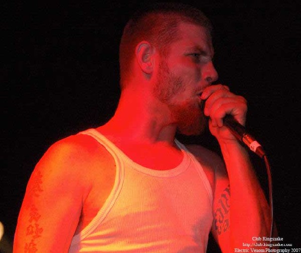 40 oz Fist,  The Rave Bar, Milwaukee WI, July 28, 2007.