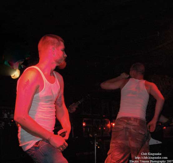 40 oz Fist,  The Rave Bar, Milwaukee WI, July 28, 2007.