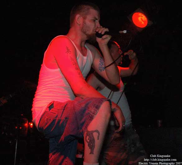 40 oz Fist,  The Rave Bar, Milwaukee WI, July 28, 2007.