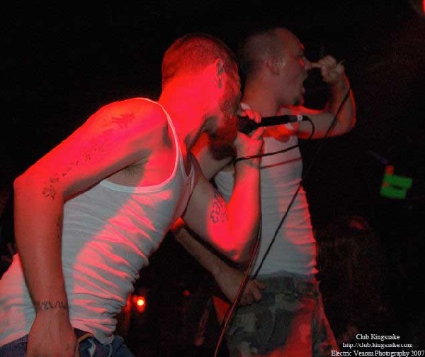 40 oz Fist,  The Rave Bar, Milwaukee WI, July 28, 2007.