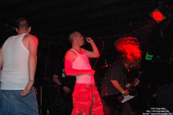 40 oz Fist,  The Rave Bar, Milwaukee WI, July 28, 2007.