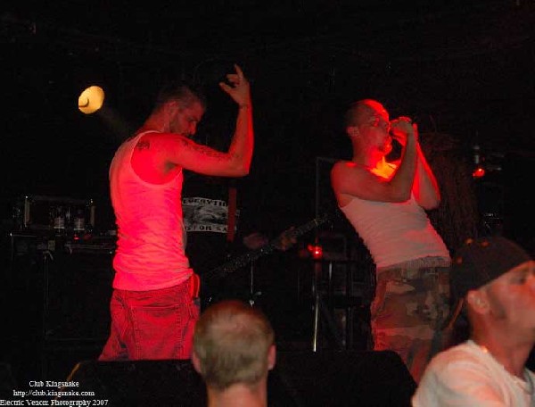 40 oz Fist,  The Rave Bar, Milwaukee WI, July 28, 2007.