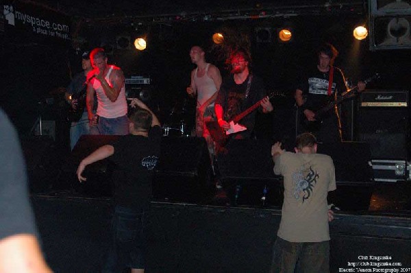 40 oz Fist,  The Rave Bar, Milwaukee WI, July 28, 2007.