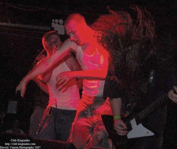 40 oz Fist,  The Rave Bar, Milwaukee WI, July 28, 2007.