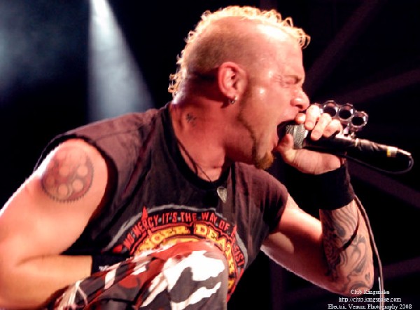 Five Finger Death Punch; Summerfest, Milwaukee WI; July 4, 2008.