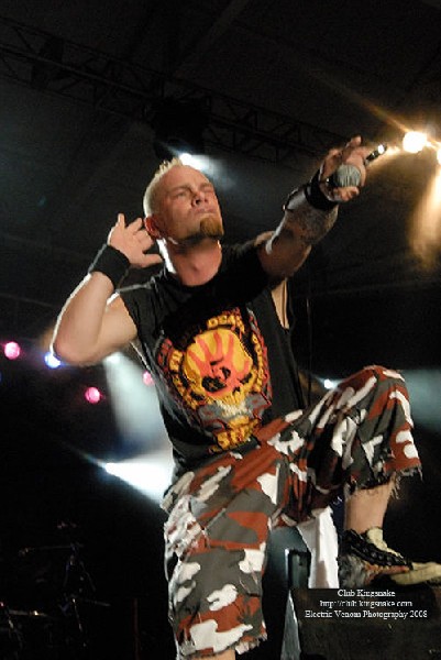 Five Finger Death Punch; Summerfest, Milwaukee WI; July 4, 2008.