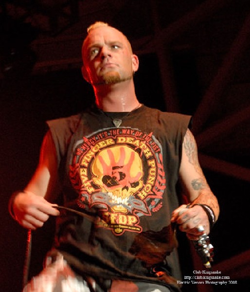 Five Finger Death Punch; Summerfest, Milwaukee WI; July 4, 2008.