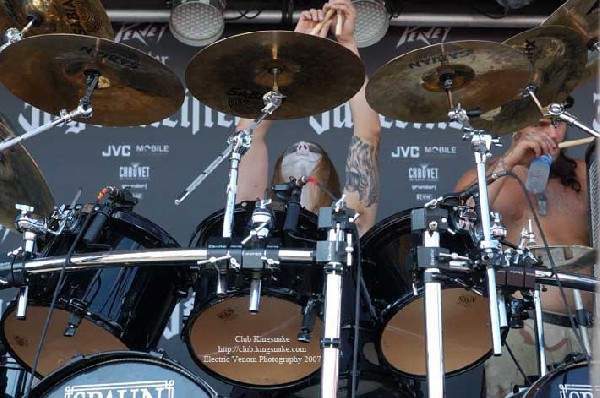 Behemoth; Ozzfest 2007;August 12, 2007; Alpine Valley, East Troy, WI;