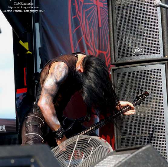Behemoth; Ozzfest 2007;August 12, 2007; Alpine Valley, East Troy, WI;