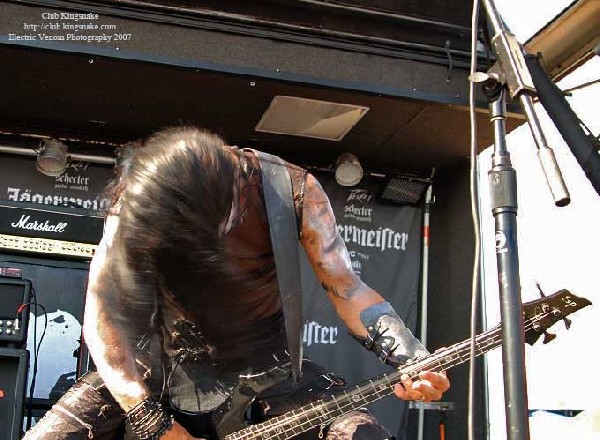 Behemoth; Ozzfest 2007;August 12, 2007; Alpine Valley, East Troy, WI;