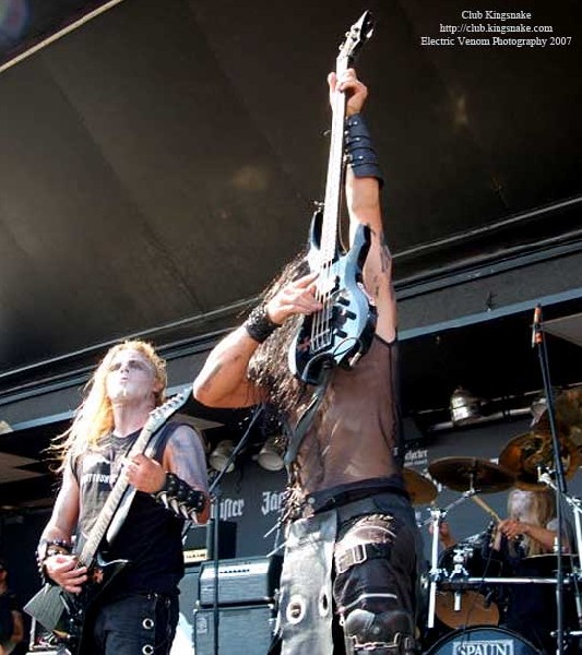 Behemoth; Ozzfest 2007;August 12, 2007; Alpine Valley, East Troy, WI;