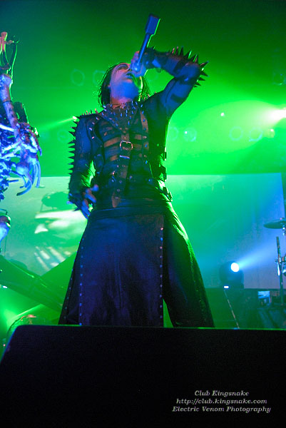 Cradle of Filth.; The Rave, Milwaukee WI; January 24, 2009.