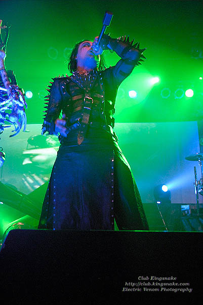 Cradle of Filth.; The Rave, Milwaukee WI; January 24, 2009.
