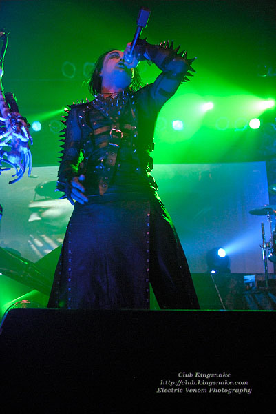 Cradle of Filth.; The Rave, Milwaukee WI; January 24, 2009.