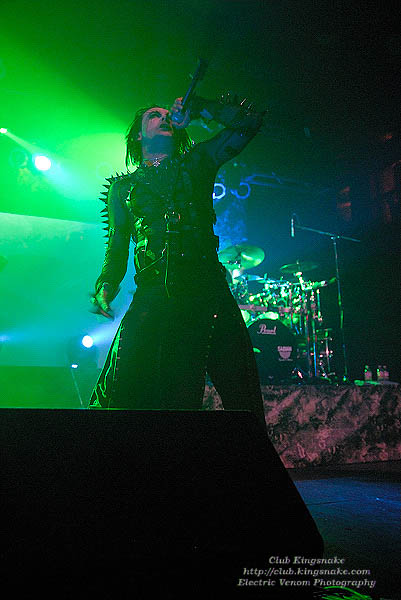 Cradle of Filth.; The Rave, Milwaukee WI; January 24, 2009.