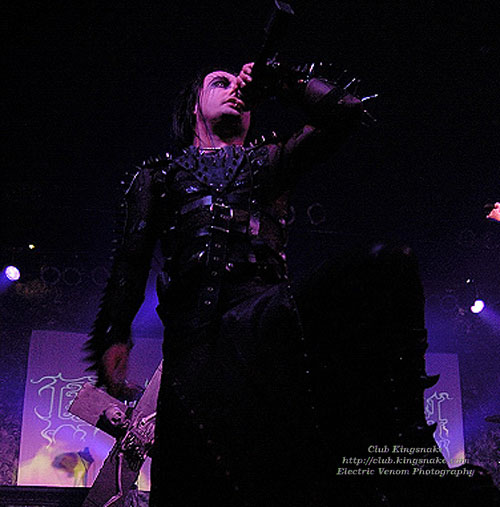 Cradle of Filth.; The Rave, Milwaukee WI; January 24, 2009.