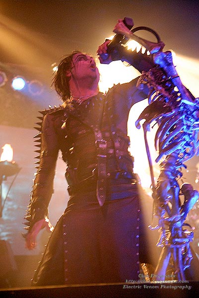 Cradle of Filth.; The Rave, Milwaukee WI; January 24, 2009.