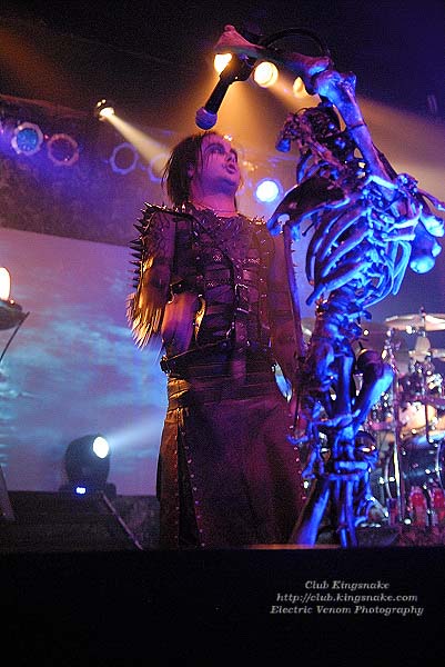Cradle of Filth.; The Rave, Milwaukee WI; January 24, 2009.