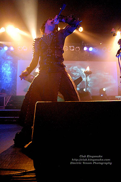 Cradle of Filth.; The Rave, Milwaukee WI; January 24, 2009.