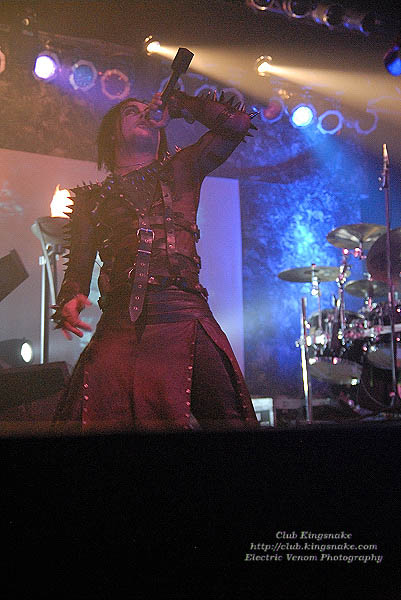 Cradle of Filth.; The Rave, Milwaukee WI; January 24, 2009.