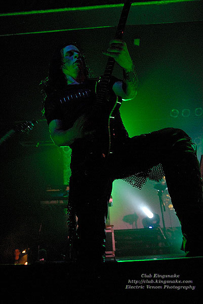 Cradle of Filth.; The Rave, Milwaukee WI; January 24, 2009.