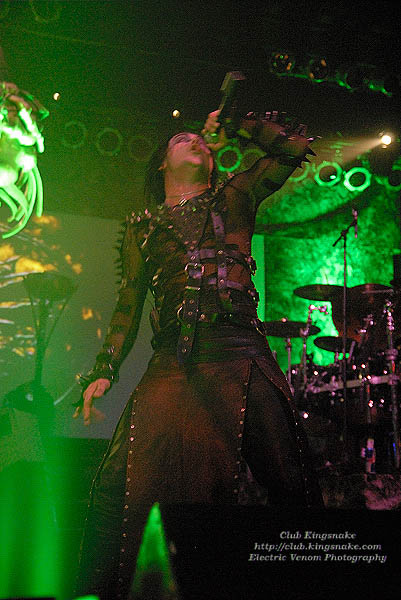 Cradle of Filth.; The Rave, Milwaukee WI; January 24, 2009.