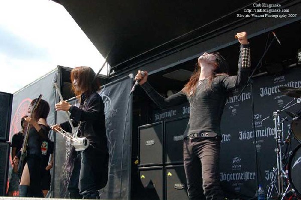 Chthonic; Ozzfest 2007;August 12, 2007; Alpine Valley, East Troy, WI;