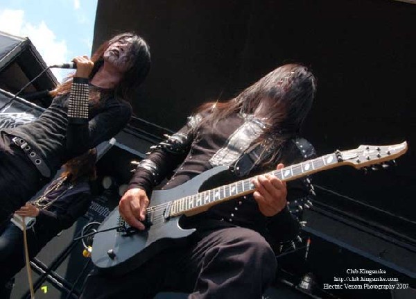 Chthonic; Ozzfest 2007;August 12, 2007; Alpine Valley, East Troy, WI;