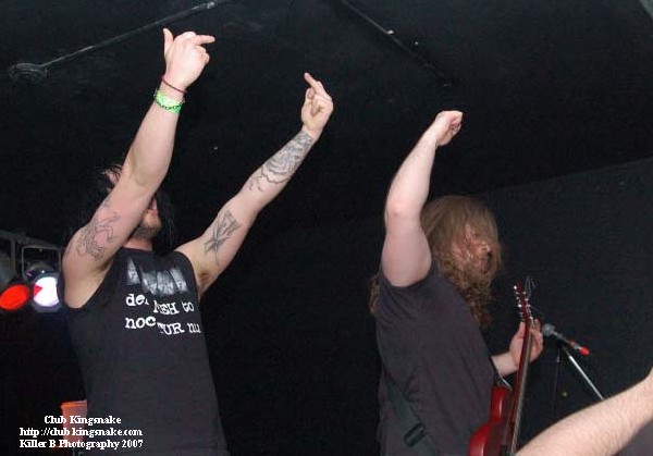 Writhen, March 31, 2007.  The Rave Side Bar, Milwaukee WI.