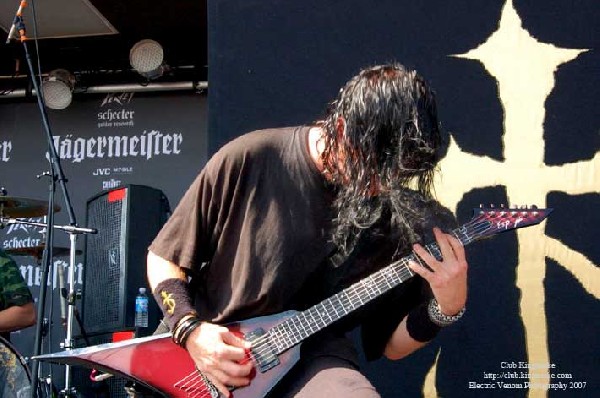 DevilDriver; Ozzfest 2007;August 12, 2007; Alpine Valley, East Troy, WI;