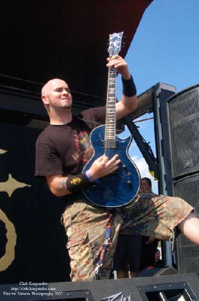 DevilDriver; Ozzfest 2007;August 12, 2007; Alpine Valley, East Troy, WI;