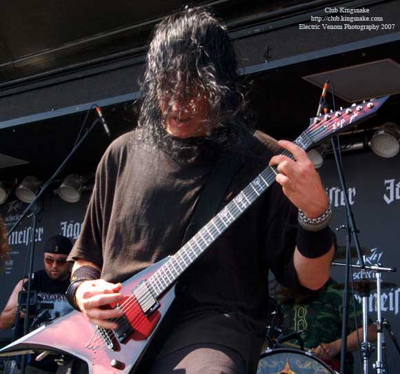 DevilDriver; Ozzfest 2007;August 12, 2007; Alpine Valley, East Troy, WI;