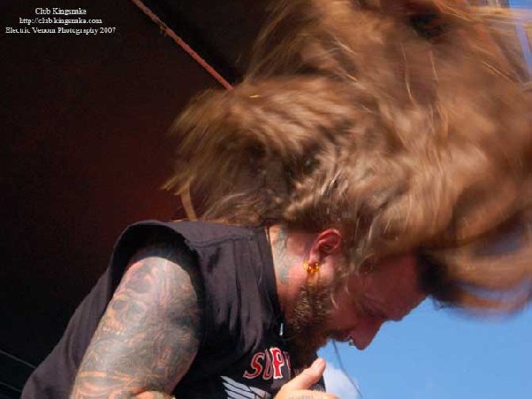 DevilDriver; Ozzfest 2007;August 12, 2007; Alpine Valley, East Troy, WI;