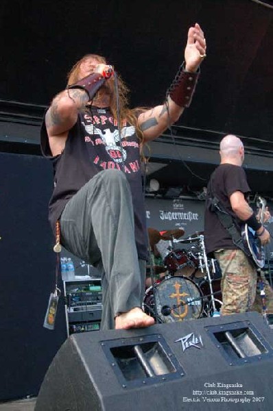 DevilDriver; Ozzfest 2007;August 12, 2007; Alpine Valley, East Troy, WI;